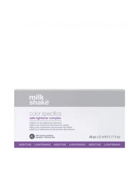 safe lightener complex additivo per trattamenti decoloranti dei capelli milkshake